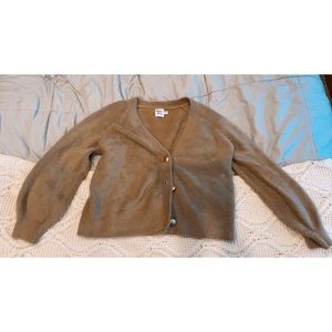 Princess Polly fuzzy cardigan